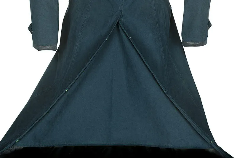 Baleno Kensington Long Waterproof Ladies Riding Coat Navy-8